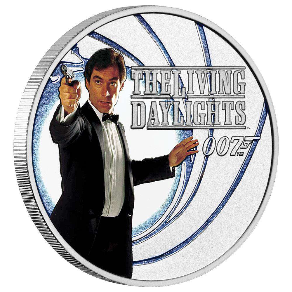 2022 Tuvalu 1oz Silver 60 years James Bond Family Crest Coin. День 1 18 00