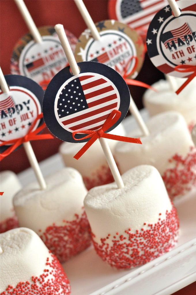 4th of July Party Printables Supplies | BirdsParty.com – Bird's Party