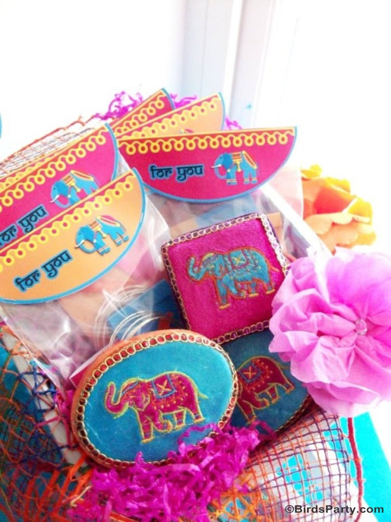 Bollywood Bling Birthday  Party  Printables Supplies  