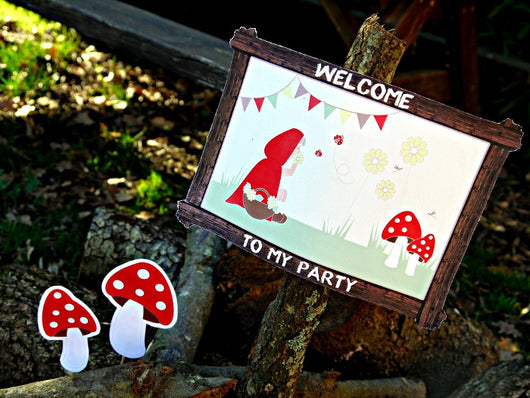 Red Riding Hood Birthday Party Printables Supplies ...