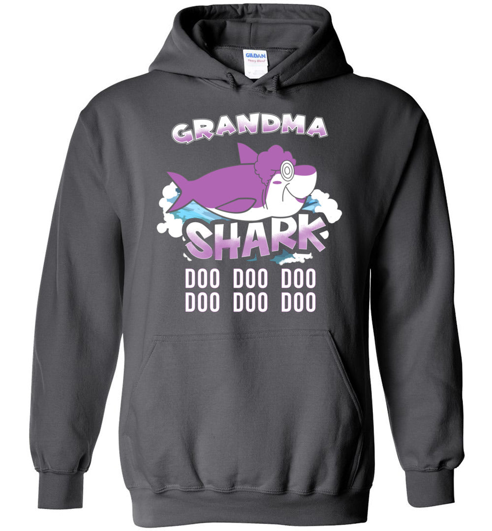 grandma shark hoodie