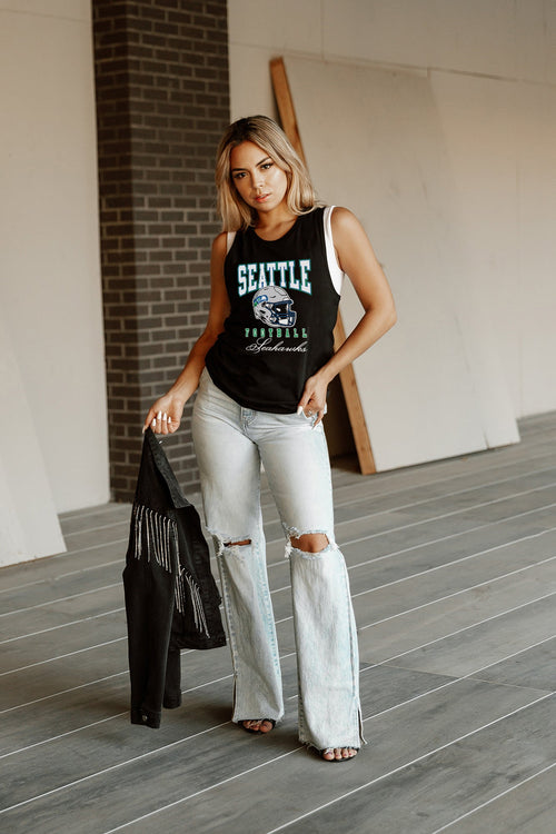 SEATTLE SEAHAWKS PRESPreseason Opener Racerback Tank