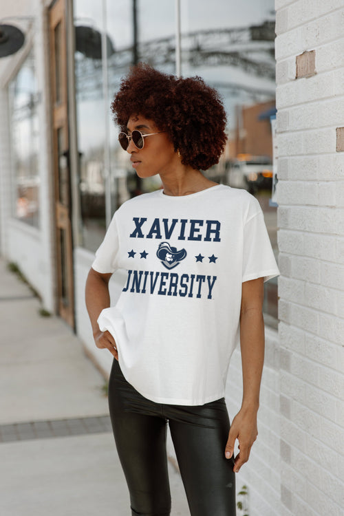 XAVIER MUSKETEERS To The Point Flowy Tee