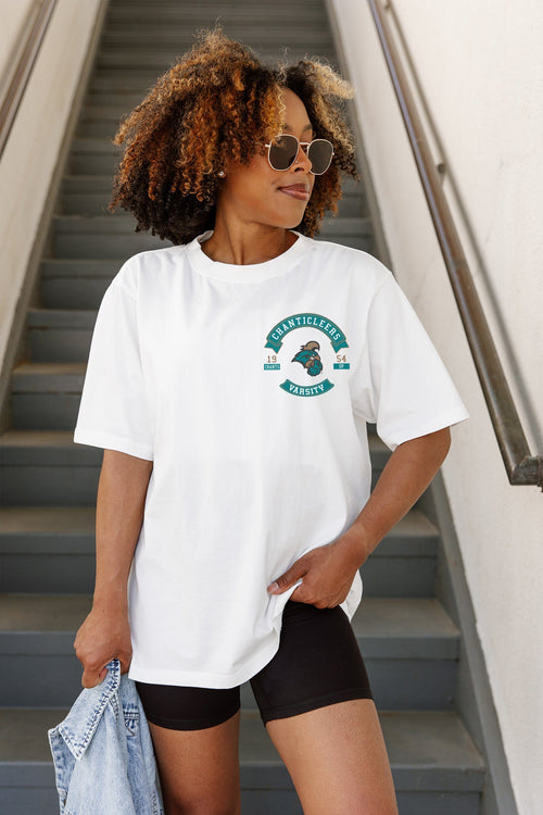 COASTAL CAROLINA CHANTICLEERS Out Of Bounds Oversized Crewneck Tee