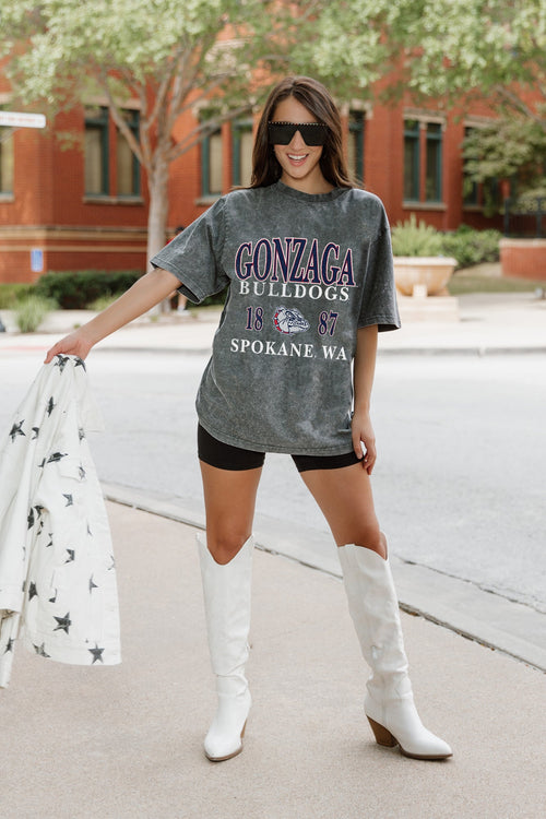 GONZAGA BULLDOGS Throwback Oversized Tee