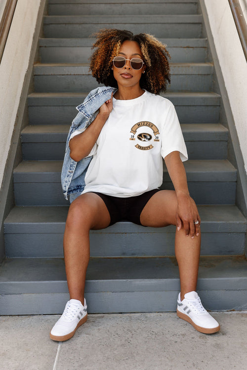 MISSOURI TIGERS Out Of Bounds Oversized Crewneck Tee