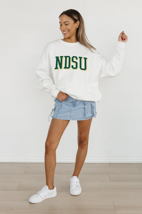 NORTH DAKOTA STATE BISON All-Star Appeal Fleece Crew Pullover By Madi Prewett Troutt