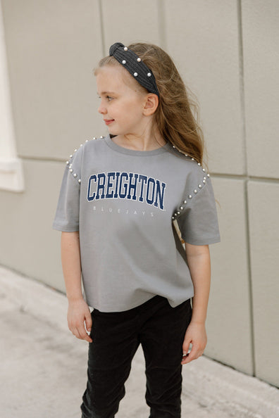 Girls Youth Blue Creighton Bluejays A-Line T-Shirt