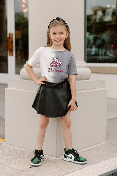 Girls Youth White Mississippi State Bulldogs Tank Dress