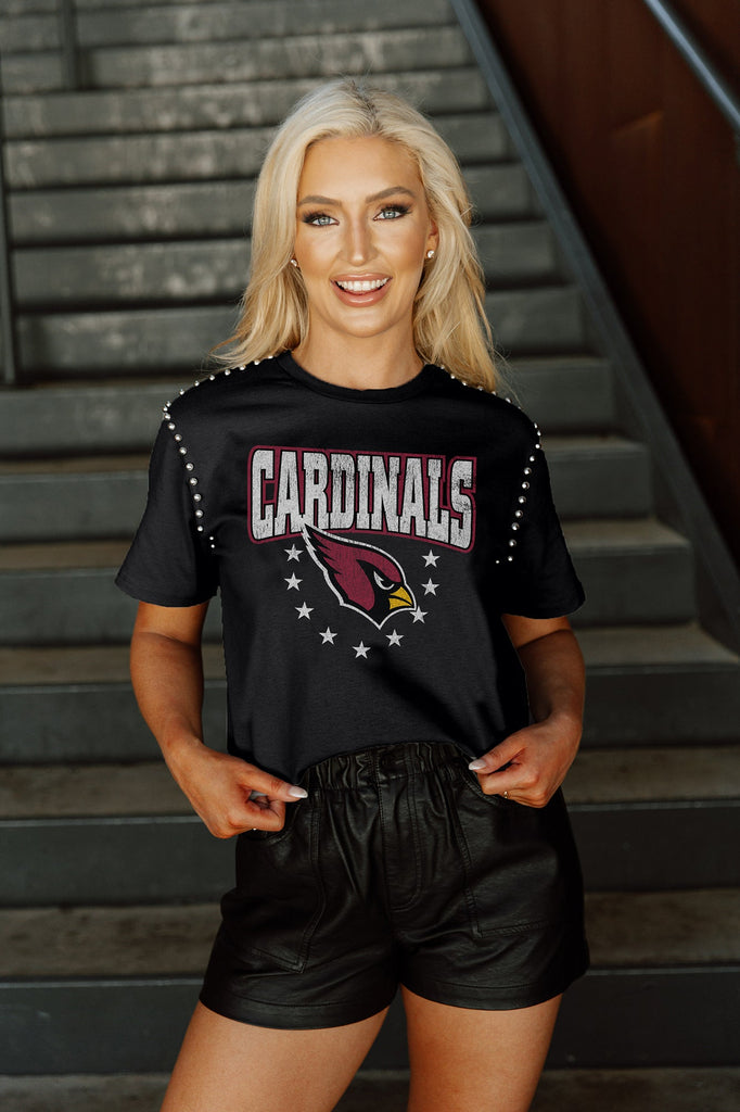 ARIZONA CARDINALS ENFORCER RELAXED FIT SHORT SLEEVE CREWNECK TEE