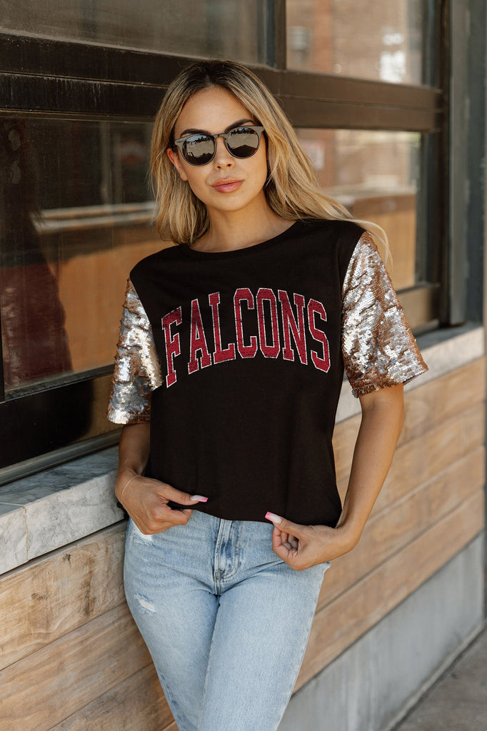 ATLANTA FALCONS GLADIATOR STUDDED SLEEVE DETAIL MODERATE LENGTH