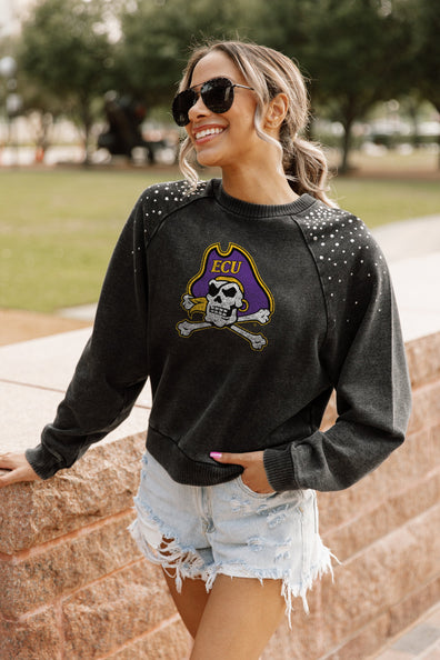 EAST CAROLINA PIRATES STYLE FORCE MOCK PULLOVER – GAMEDAY COUTURE