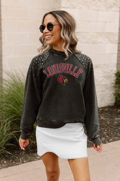 Gameday Couture Women's White Louisville Cardinals Vintage Days Easy T-Shirt Size: Extra Large