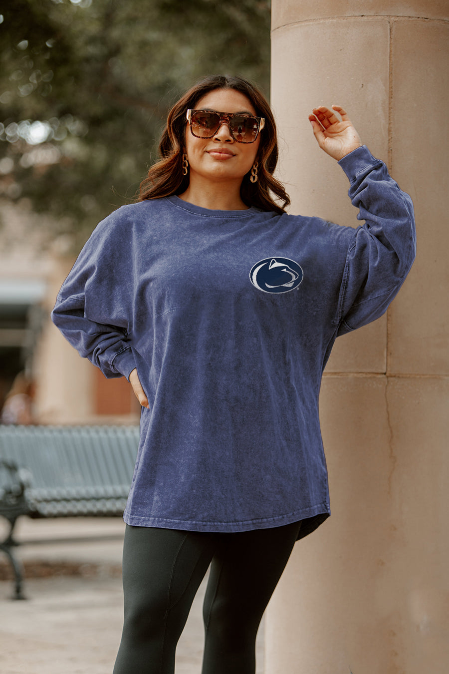 Women's Gameday Couture White Penn State Nittany Lions It's A Vibe