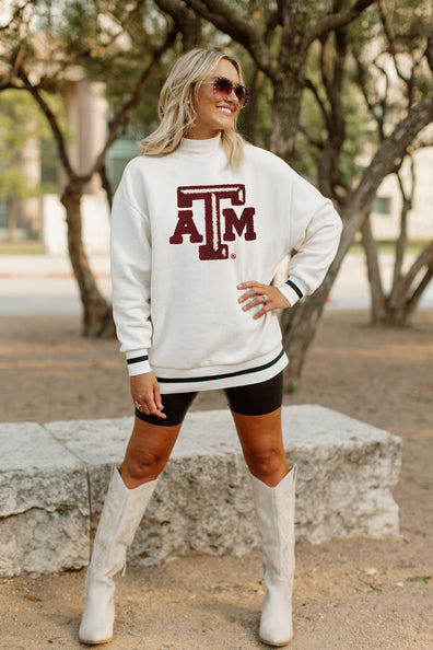 Aggies Sparkle Baseball Jersey XS / White