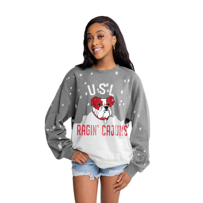 ULL Ragin Cajuns Vintage Logo Pullover Hoodie for Sale by