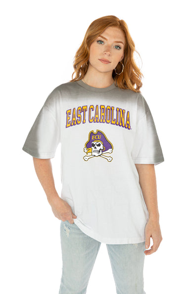 Women's Gameday Couture Leopard ECU Pirates All the Cheer Leopard T-Shirt