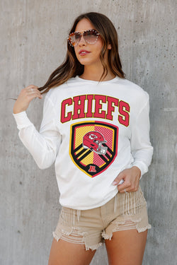 Women's Gameday Couture Gray Kansas City Chiefs Nothing But The Best T-Shirt