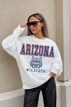 Women's Gameday Couture White Arizona Wildcats Scout Fleece