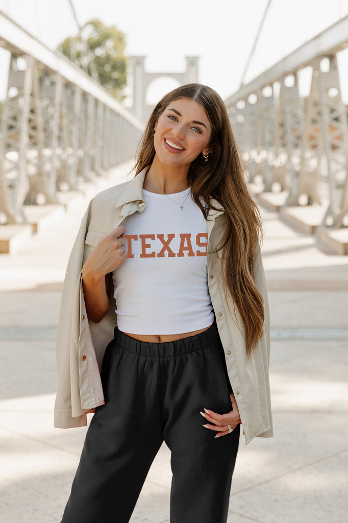 Madi x GC Louisville Cardinals Headed to Victory Banded Cropped Hoodie by Madi Prewett Troutt