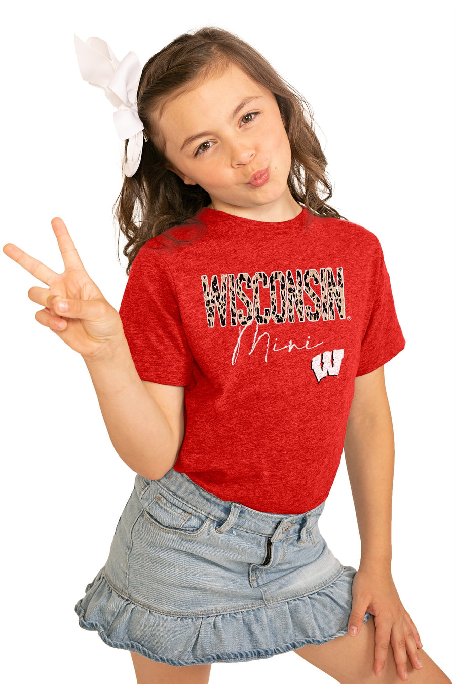 WISCONSIN BADGERS "UNTAMED MINI" YOUTH TEE