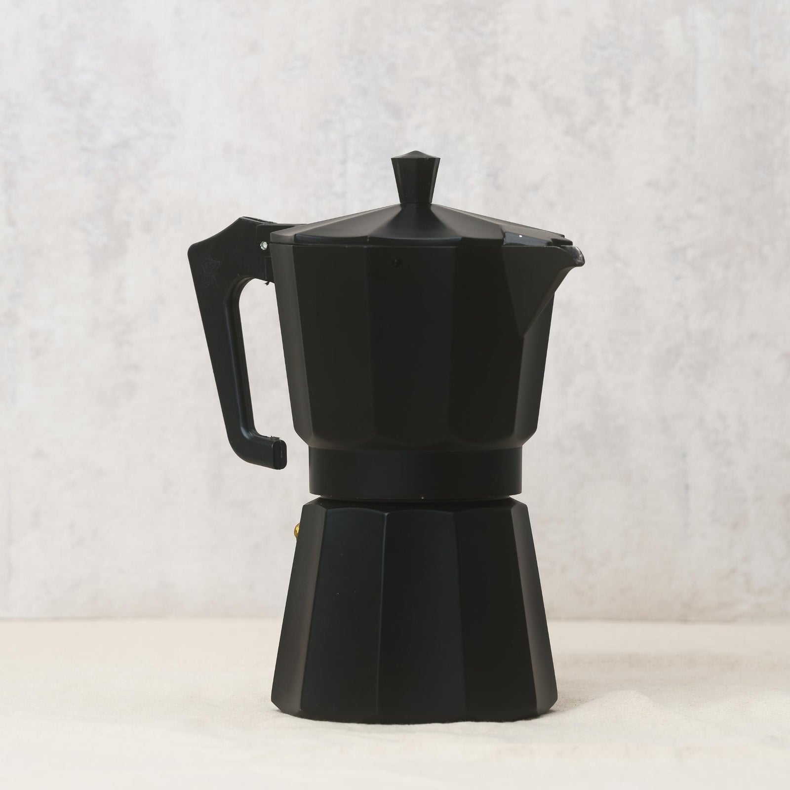 COFFEE POT IT BLACK WOOD 6 CUPS