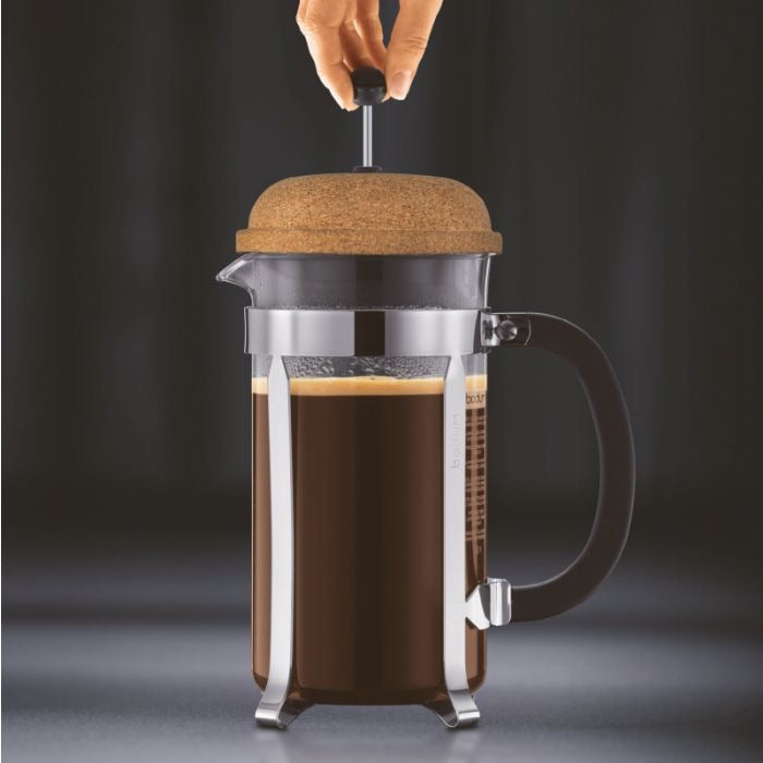 Bodum Pour Over Coffee Maker with Permanent Filter, 0.5 L, 17 oz Cork