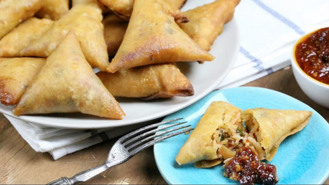 Fried Rice Samosa 