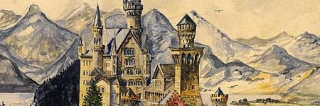 Hitler painting of Bavarian castle doubles estimate | Paul Fraser ...