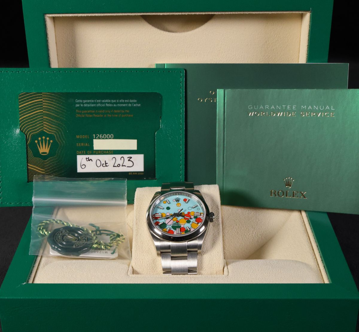 Paul Fraser Collectibles | Rolex Oyster Perpetual Celebration Dial 36 wristwatch - ref 126000