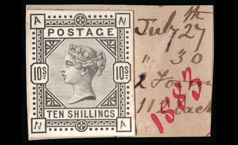 Great Britain 1883 10s die proof