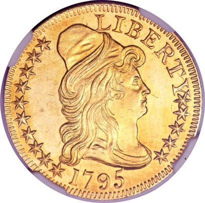 1795 gold small eagle five dollar 