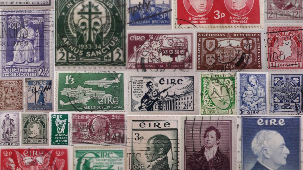 Paul Fraser Collectibles | Irish stamps collection