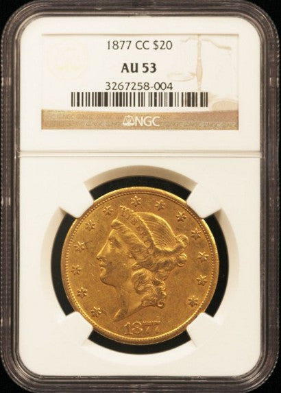 1877 Liberty Head coin 