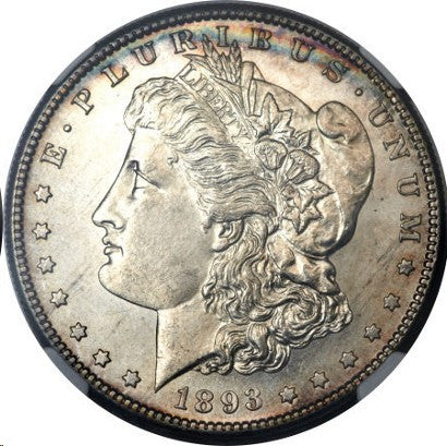 1893 silver dollar Heritage 