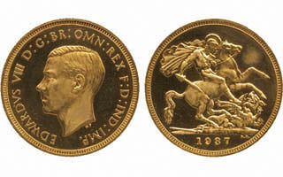 Edward VIII sovereign