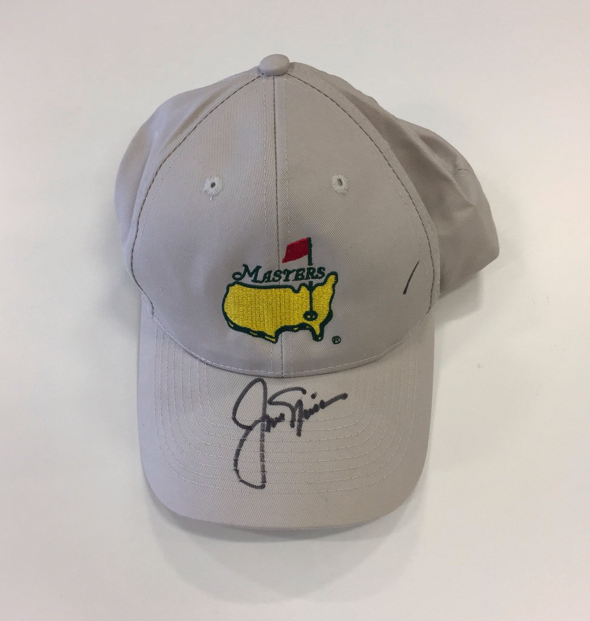 Jack Nicklaus signed hat from the Masters tournament