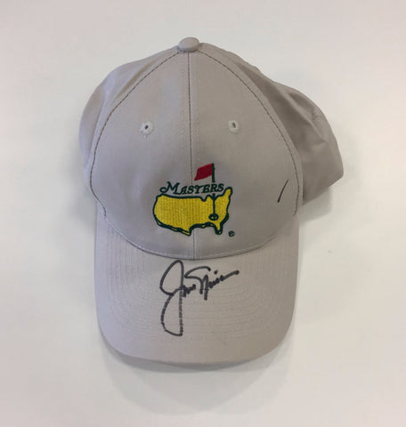 Jack Nicklaus signed Masters golf tournament hat