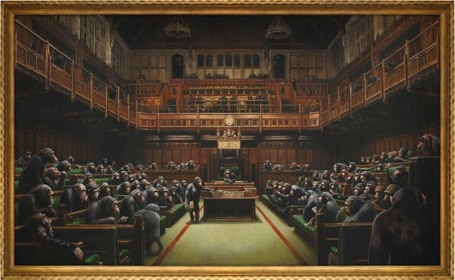 Banksy Devolved Parliament 