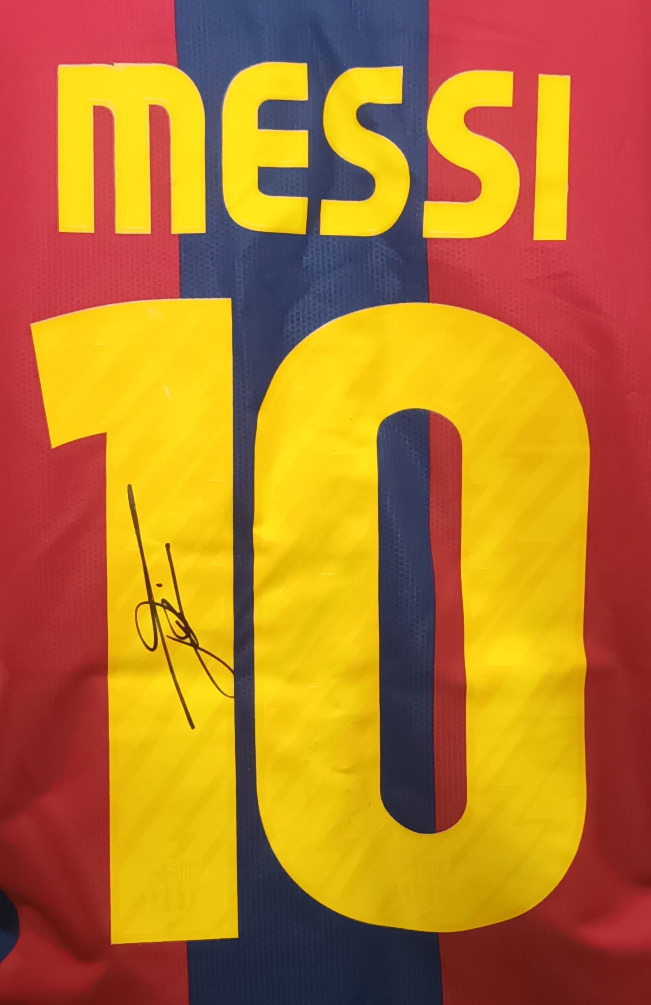 Lionel Messi Barcelona shirt