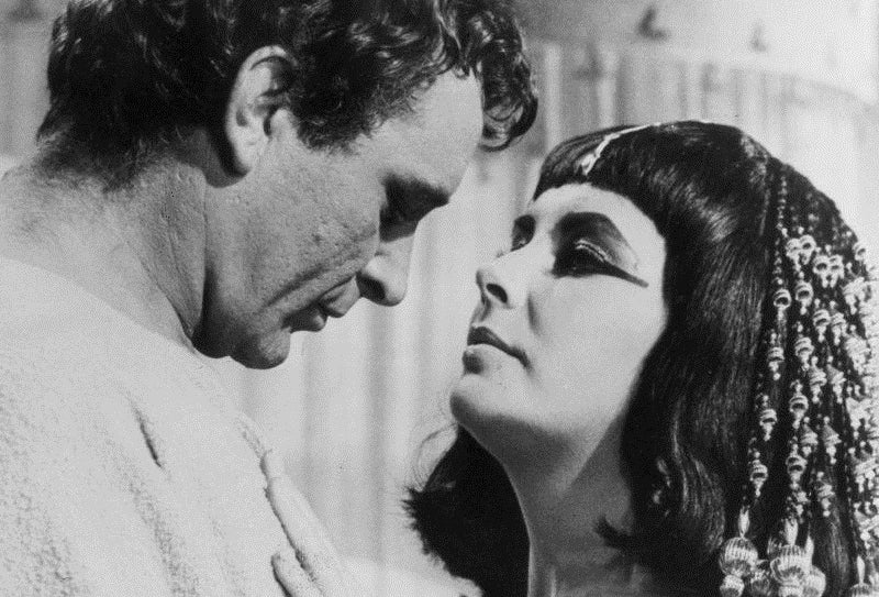 Elizabeth Taylor and Richard Burton