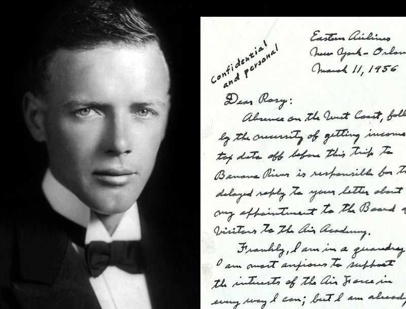 Paul Fraser Collectibles | Charles Lindbergh handwritten signed letter