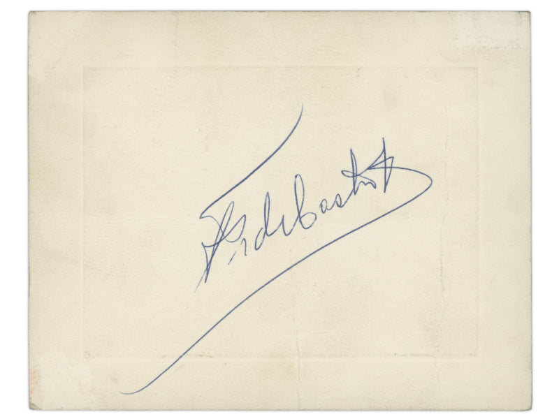 Paul Fraser Collectibles | Fidel Castro signed invitation card