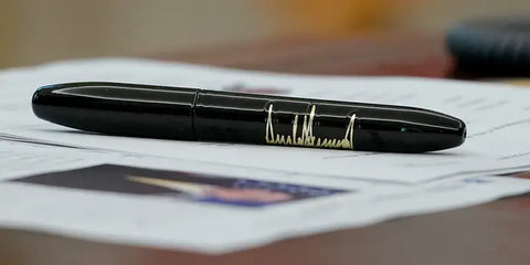 A Donald Trump Sharpie pen