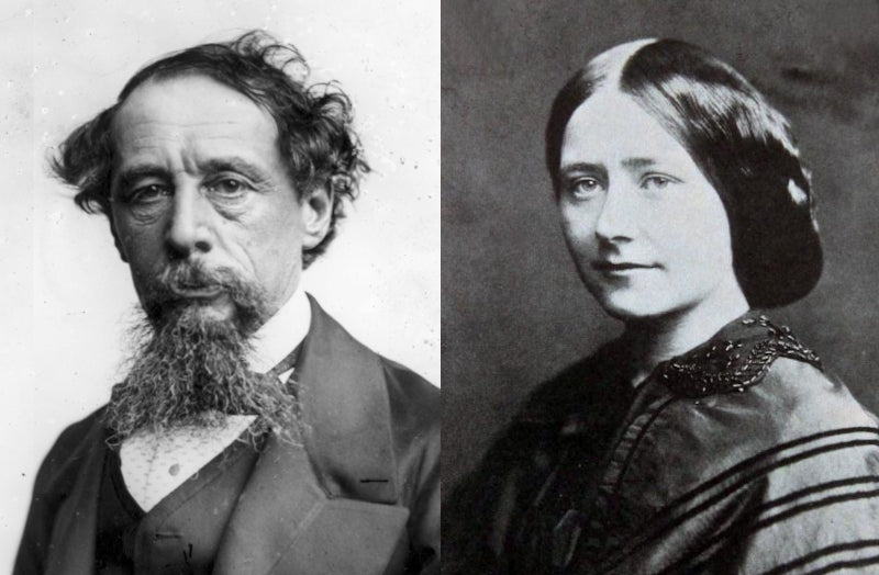 Dickens and his wife