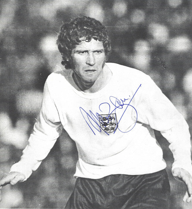 Alan Ball playing for England