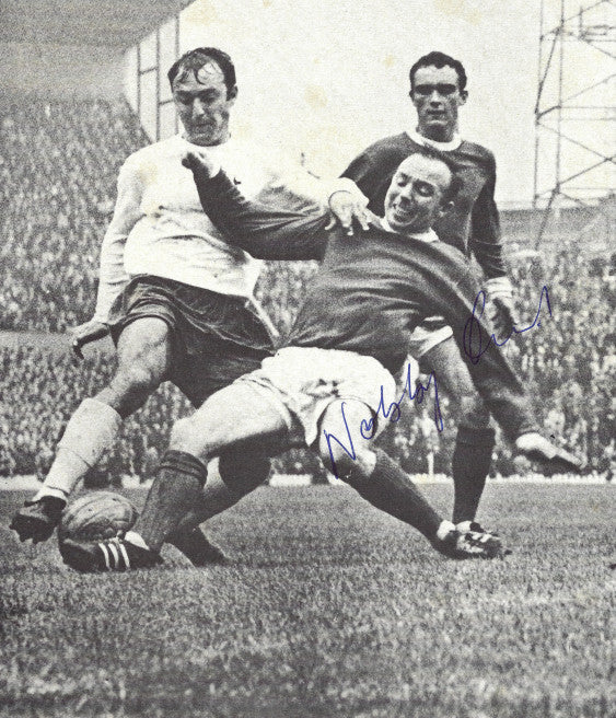 Nobby Stiles signed photograph