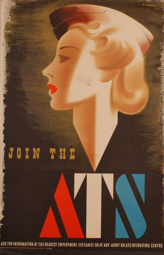ATS poster WWII 