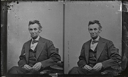 Abraham Lincoln last sitting negative alexander gardner 