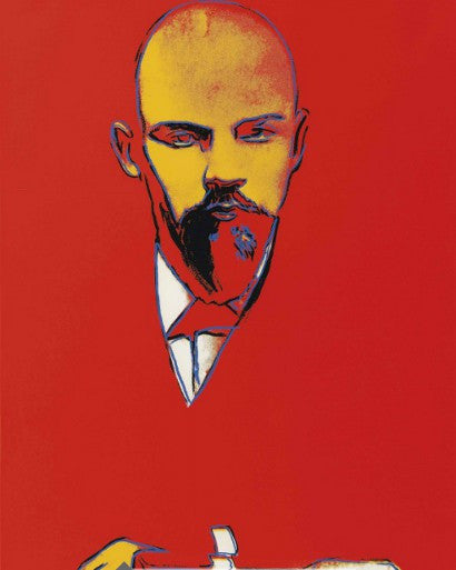 Andy Warhol Red Lenin 